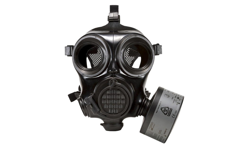 MIRA Safety CM-7M Military Gas Mask - CBRN Protection