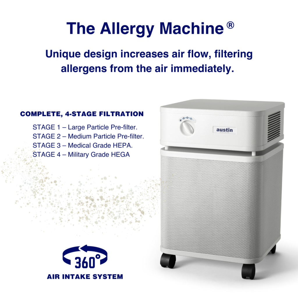 Austin Air Allergy System The Medical Grade HEPA and HEGA filtration