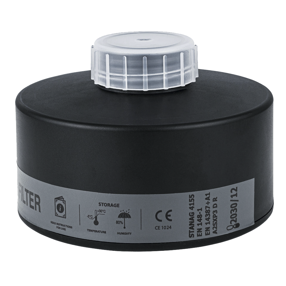 MIRA Safety P-CAN Police Gas Mask Filter