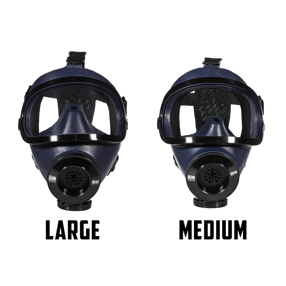 MIRA Safety MD-1 Children's Gas Mask - Full-Face Protective Respirator for CBRN Defense